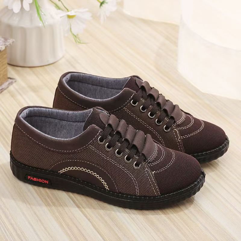 Ladies fashionable casual sneakers with elastic laces Mune Fashion