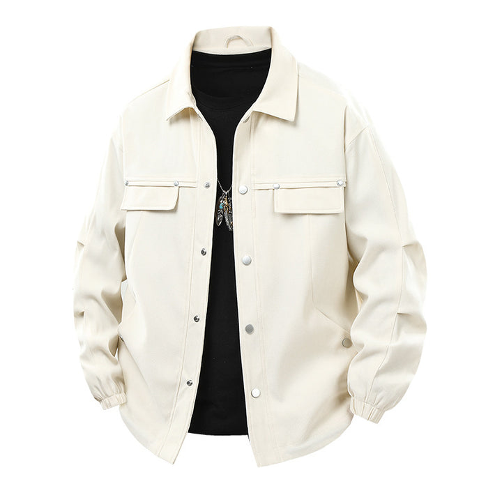 Men's Robust Utility Jacket with Practical Pockets Mune Fashion