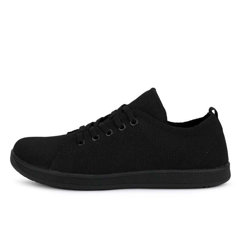 Men's seamless knit casual sneaker with ergonomic flex sole Mune Fashion