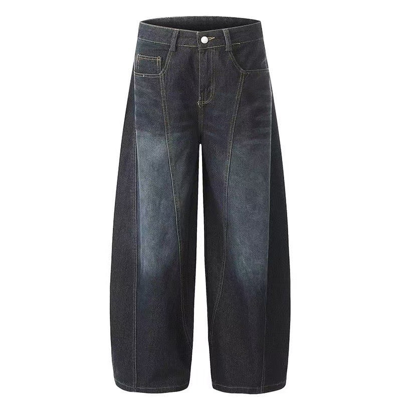 Women Loose-Fit Denim Pants Mune Fashion