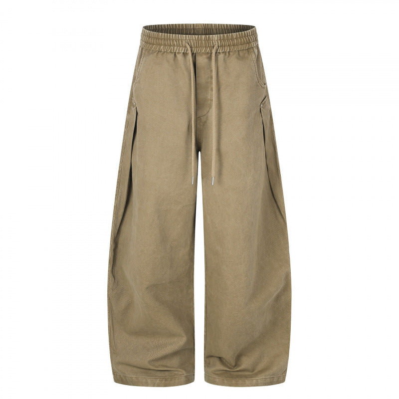 Unisex Wide Cut Lounge Pants with Drawstring and Extra Wide Leg Mune Fashion