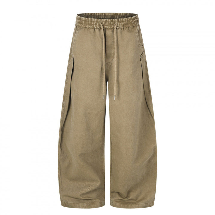 Unisex Wide Cut Lounge Pants with Drawstring and Extra Wide Leg Mune Fashion