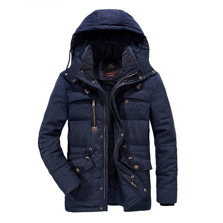 Men's Thermo-Field Parka with continuous teddy lining and utility pockets Mune Fashion