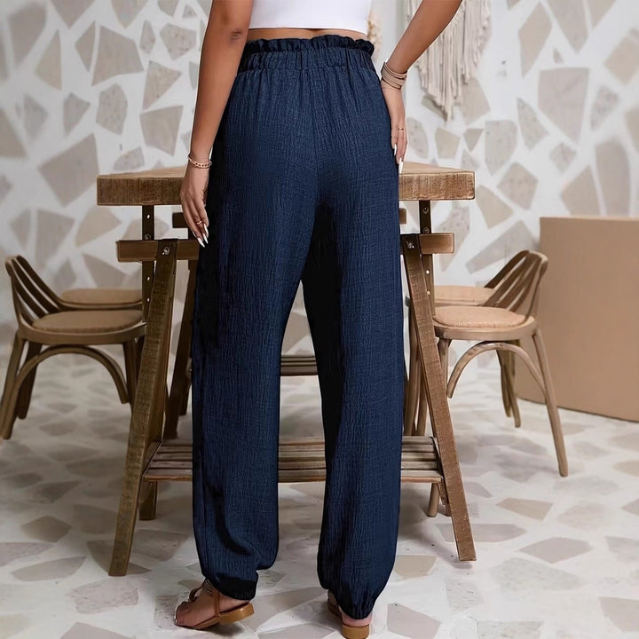 Women's wide paperbag pants Mune Fashion