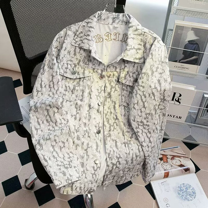 Men's Fashionable Camouflage Transitional Jacket Mune Fashion