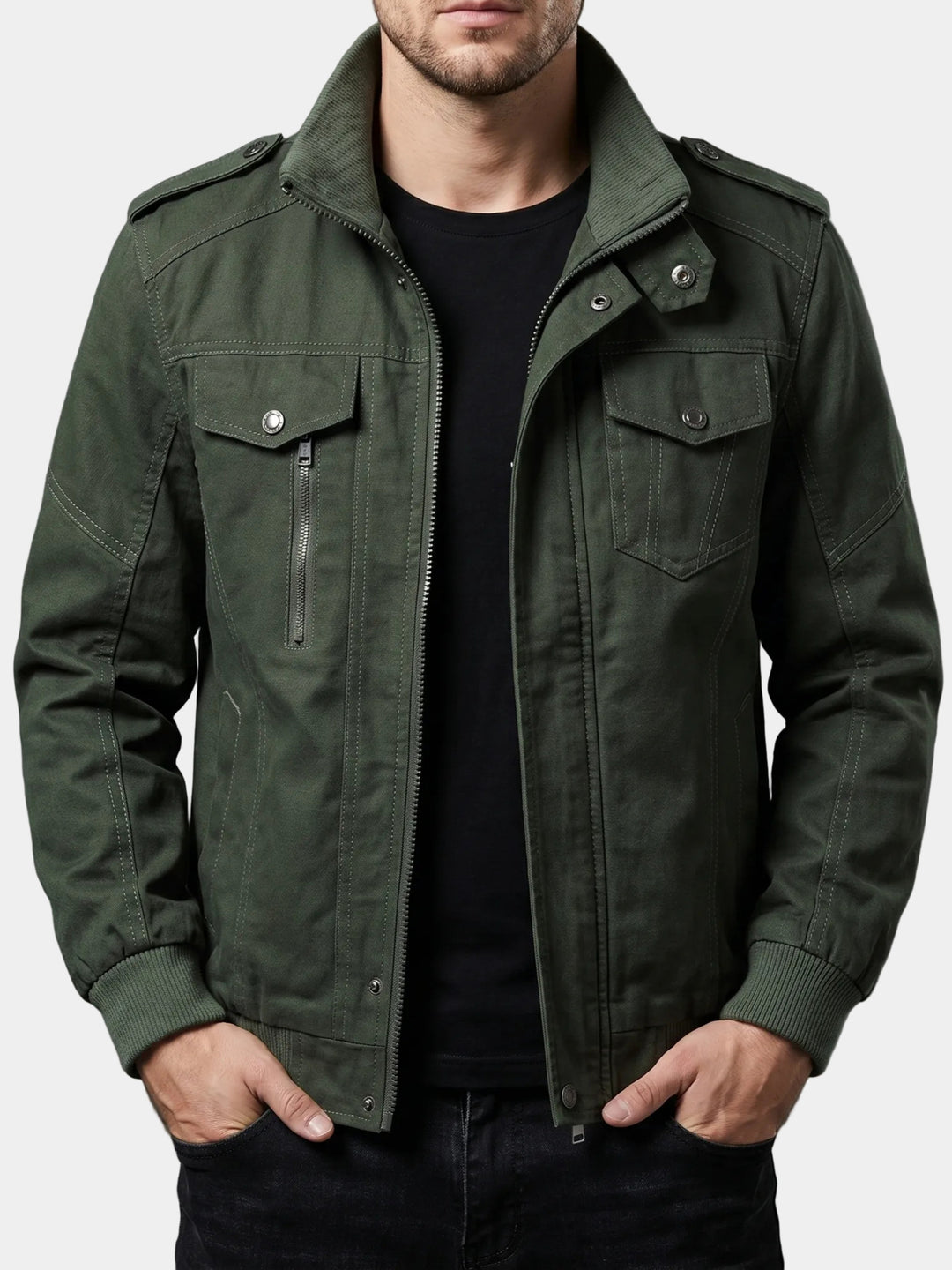 Men's Fashion Utility Jacket 1787915359