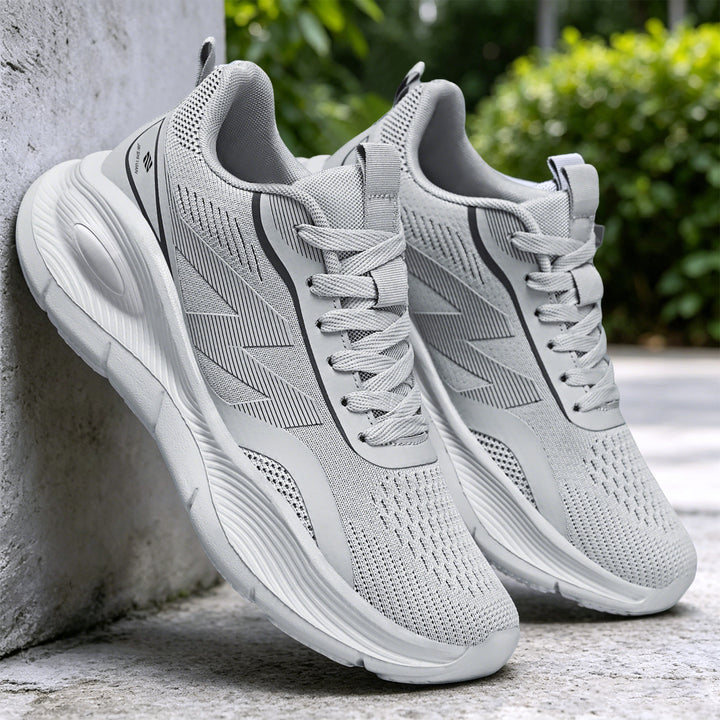 Women's nan Performance Slip-On Running Sneaker with seamless mesh upper, shock-absorbing honeycomb platform sole, and reinforced heel support Mune Fashion