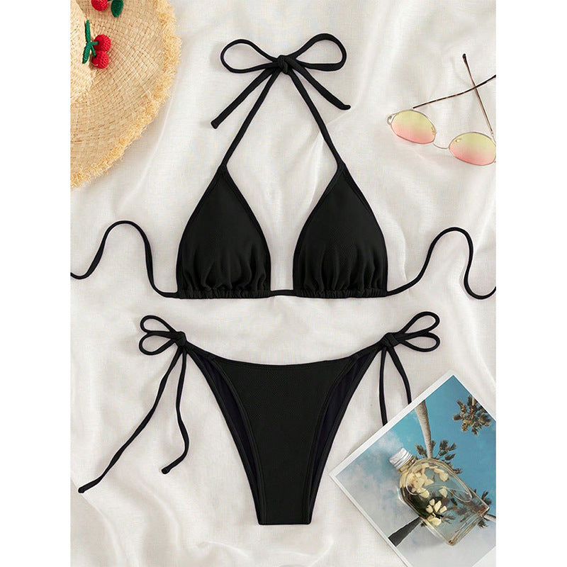 Women's Triangle Bikini Set Mune Fashion