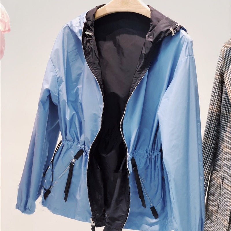 Women’s Stylish Transitional Jacket with Adjustable Waist Mune Fashion