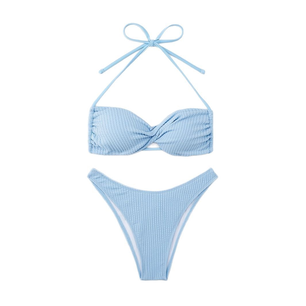 Women's bandeau bikini with textured surface Mune Fashion