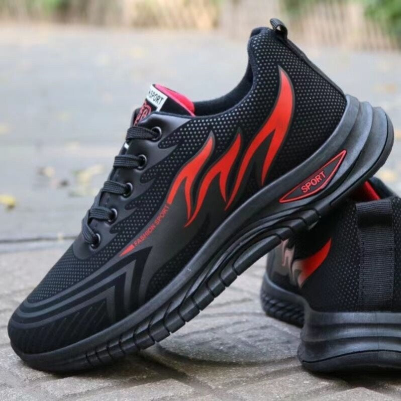 Men's Sports Running Shoes with Breathable Mesh Mune Fashion