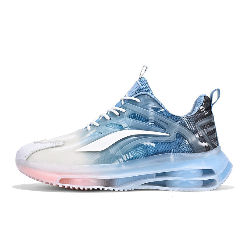 Unisex futuristic air-cushioned performance-oriented sneakers with transparent sole Mune Fashion