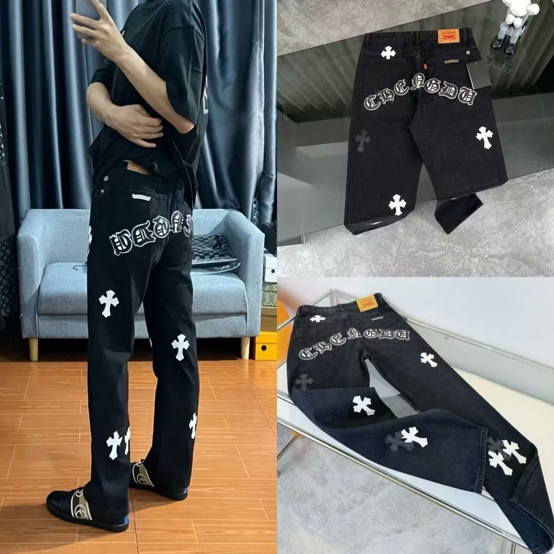 Men's Fashion Jeans with Graphic Prints Mune Fashion