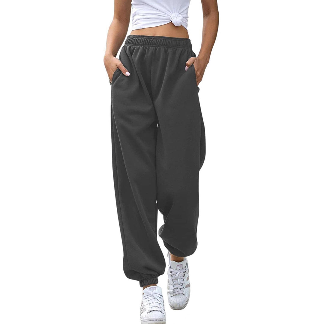 Women's cozy lounge jogging suit set with oversized hoodie and elastic high-waist jogging pants Mune Fashion