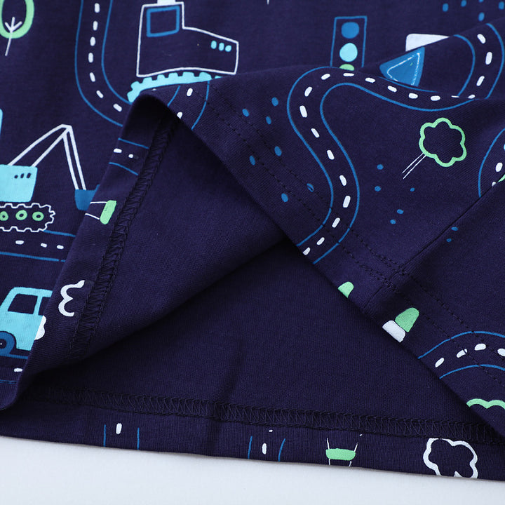 Boys T-shirt with exciting construction site design Mune Fashion