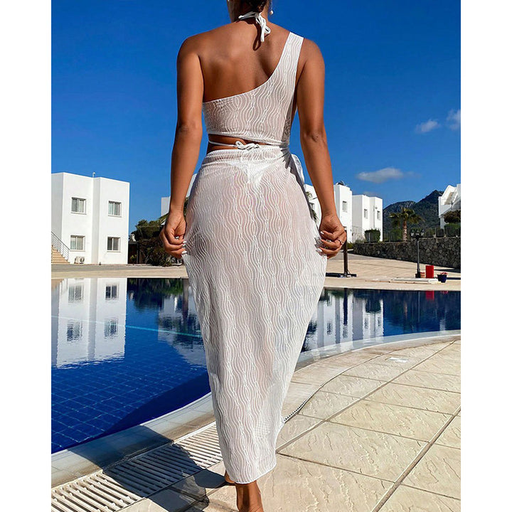 Ladies asymmetrical two-piece set Mune Fashion
