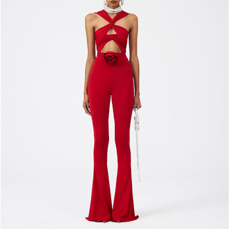 Women's swimsuit and flowy pants Mune Fashion