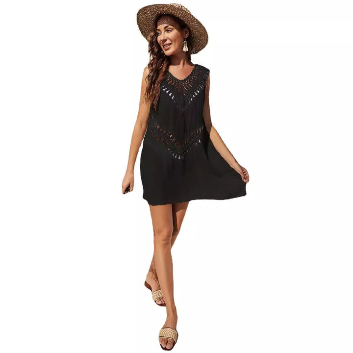 Women's airy crochet beach dress Mune Fashion