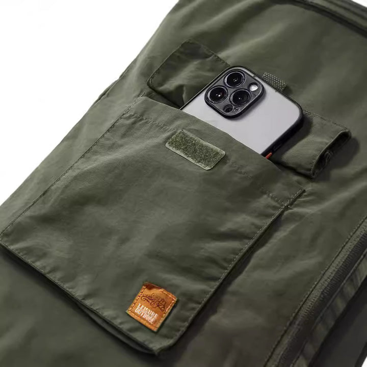 Men's Packable Functional Vest with Breathable Mesh Lining and Multi Pockets Mune Fashion