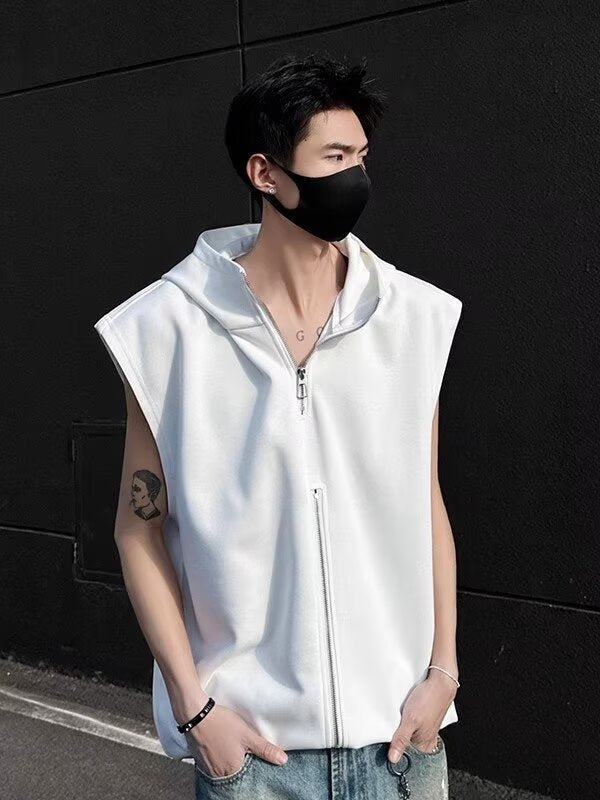 Men's Stylish Hooded Vest Mune Fashion