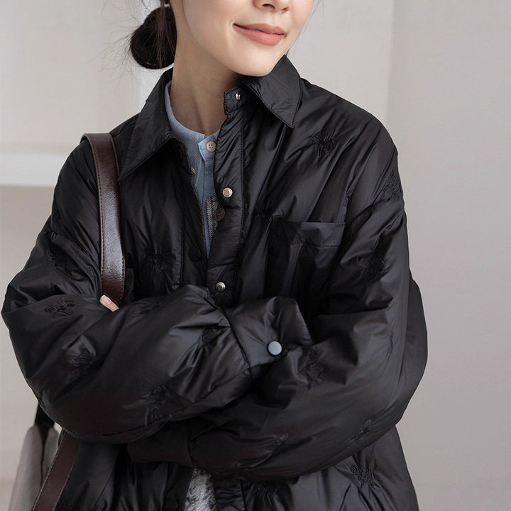 Ladies elegant and padded transitional jacket Drune