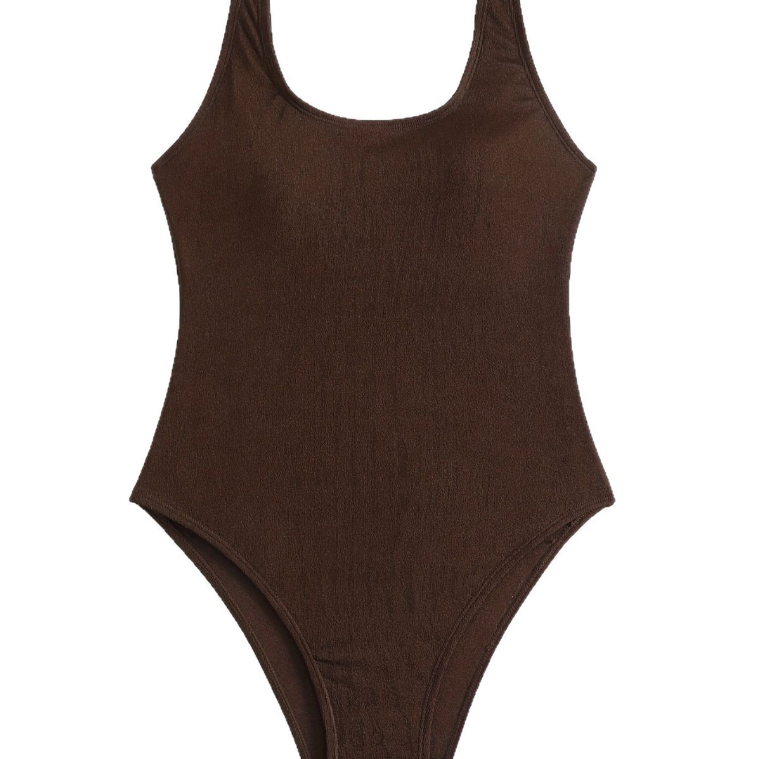 Women's One-Piece Swimsuit with Elegant Back Detail Mune Fashion