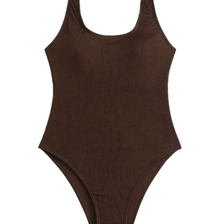 Women's One-Piece Swimsuit with Elegant Back Detail Mune Fashion