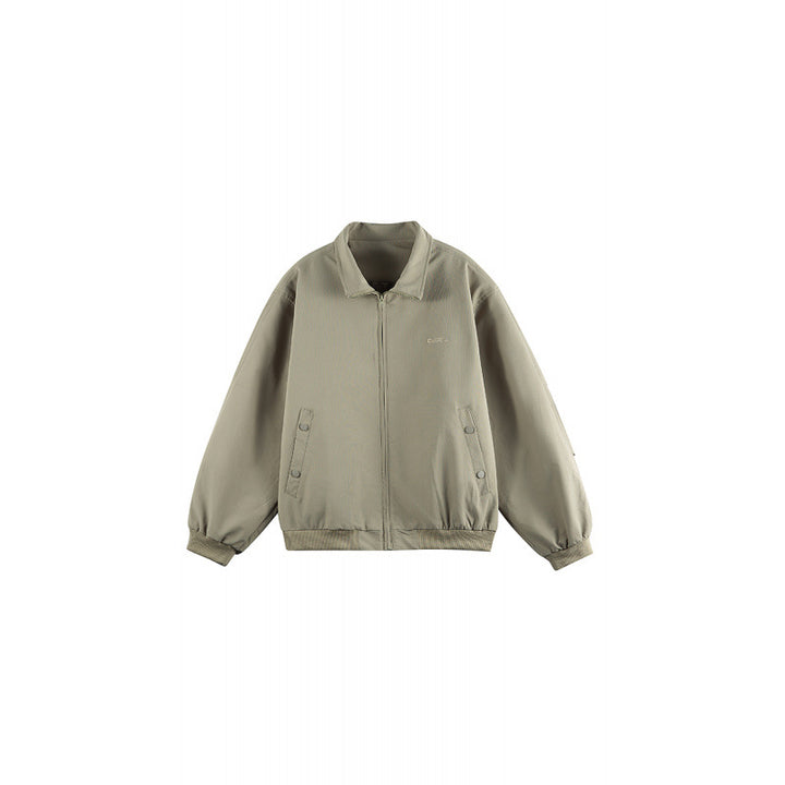 Unisex Oversize Utility Bomber Jacket with concealed zipper and elastic cuffs Mune Fashion