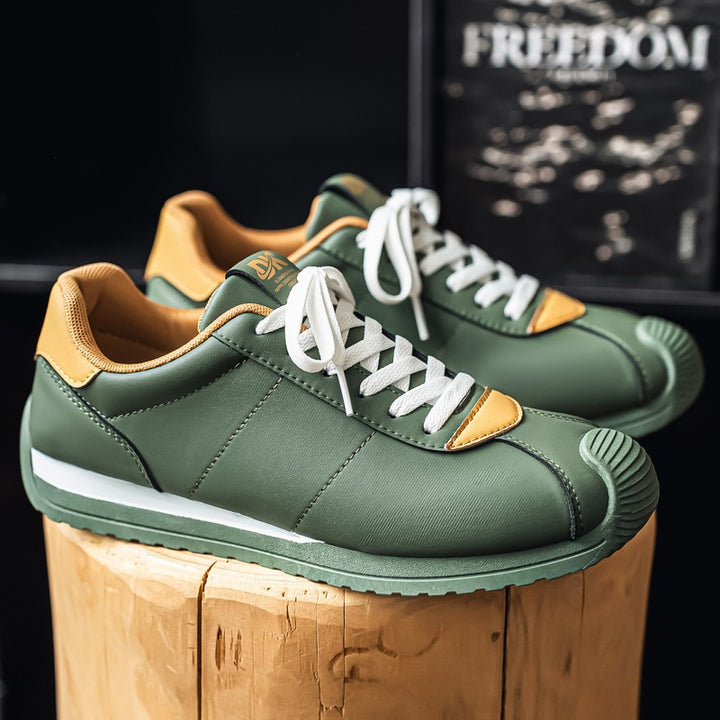 Unisex City Sneaker with ribbed toe cap and water-repellent synthetic leather Mune Fashion