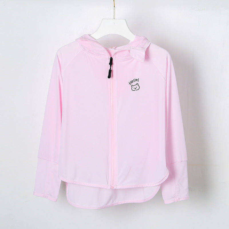 Women's Lightweight Hooded Jacket with Animal Print Mune Fashion