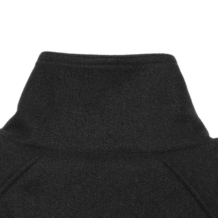 Women Short Double-Breasted Wool Blend Cape Jacket with Stand Collar and Waist Belt Mune Fashion