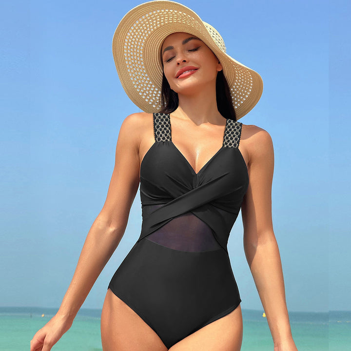 Women Elegant Swimsuit with Refined Cut-Outs and Adjustable Straps Mune Fashion