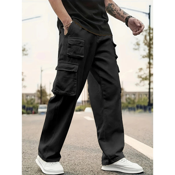 Men's Fashion Cargo Pants with Practical Zipper Pockets Mune Fashion