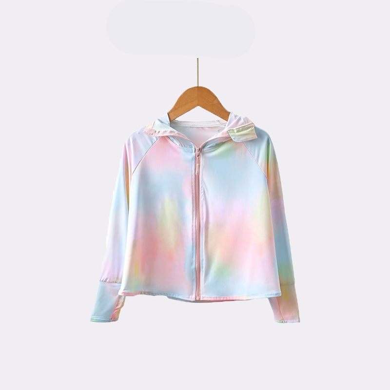 Ladies UV protection jacket with hood and soft material Mune Fashion