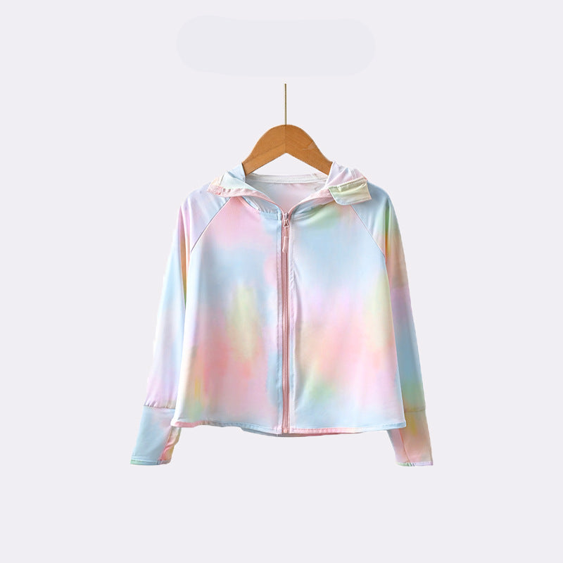 Children's UV protection jacket with hood and breathable properties Mune Fashion