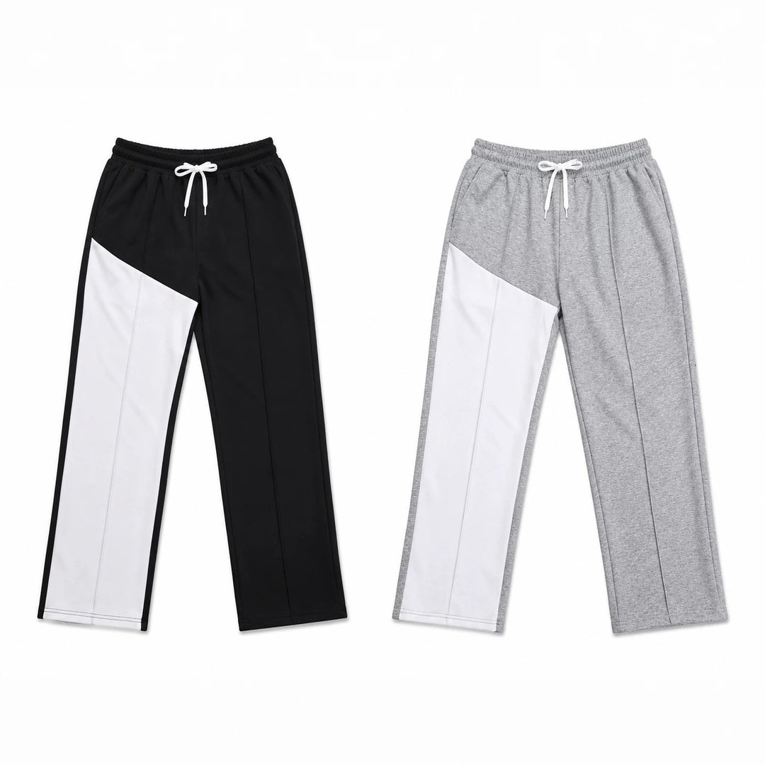 Ladies sporty leisure pants with fashionable color accents Mune Fashion