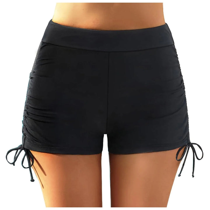 Women's sporty swim shorts with adjustable waistband Mune Fashion