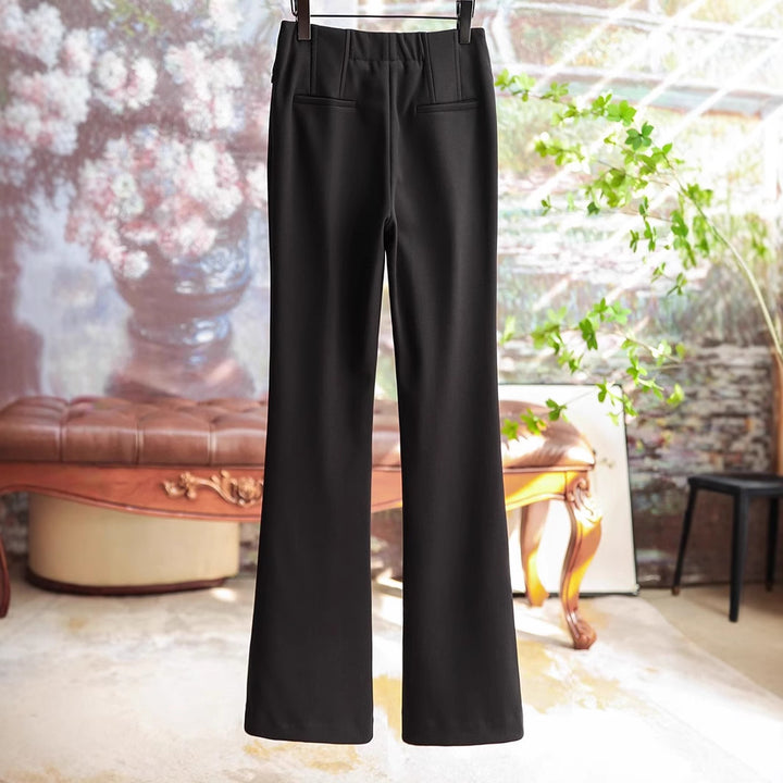 Women's Elegant and Wide Business Trousers Mune Fashion