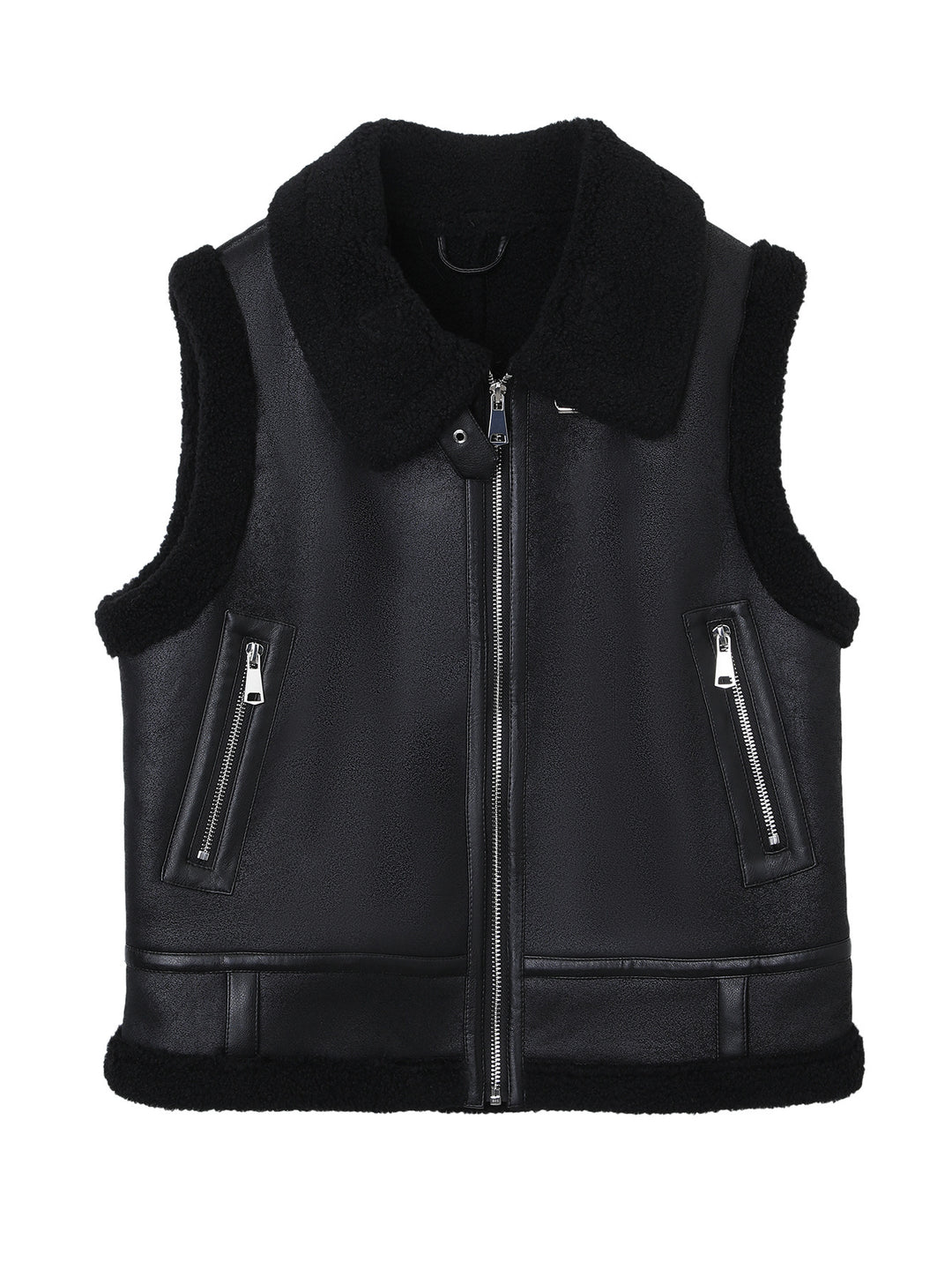 Ladies Stylish and Cozy Fleece Vest Mune Fashion