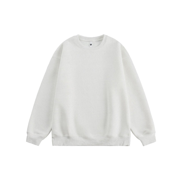Unisex Oversize Cotton Sweatshirt with Round Neck and Wide Cuffs Mune Fashion