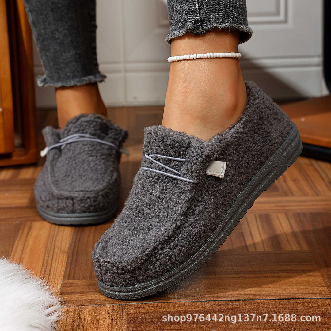 Women's Padded Teddy Fleece Slippers with Cushioned Comfort Footbed and Non-Slip Rubber Sole Mune Fashion