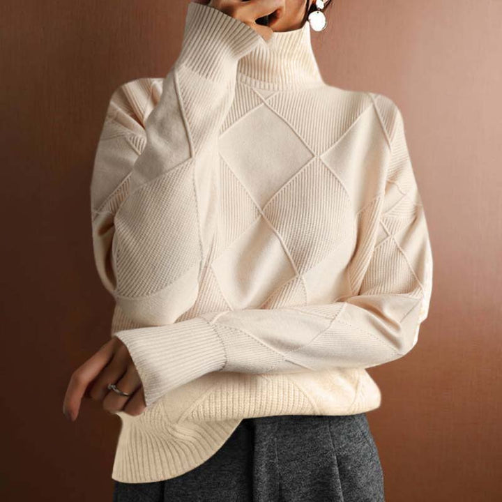 Mune | Solid Color Classic Knit Sweater for Women