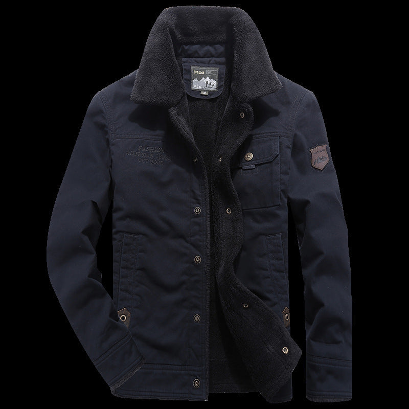 Men's Robust Outdoor Jacket with Fleece Lining Mune Fashion