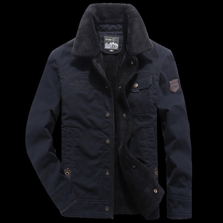 Men's Robust Outdoor Jacket with Fleece Lining Mune Fashion