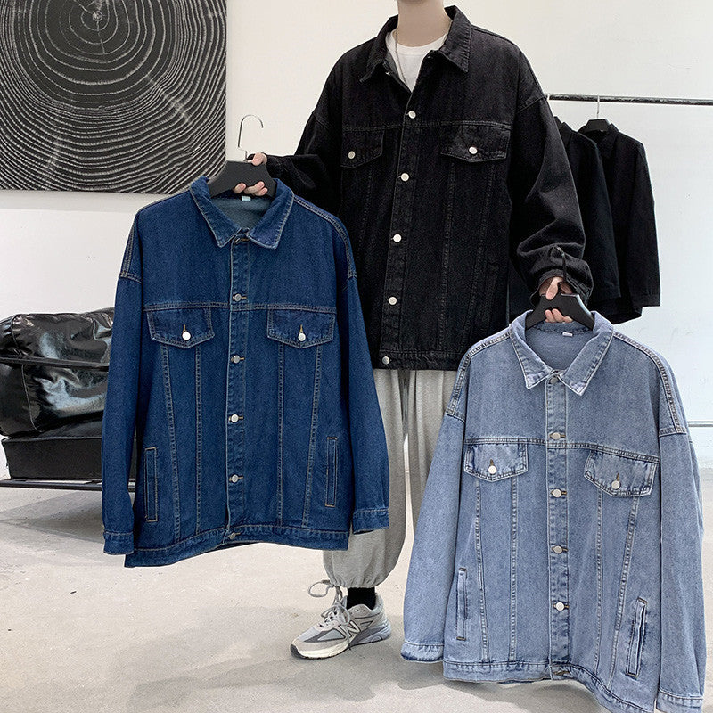 Men's Casual Oversized Denim Jacket Mune Fashion
