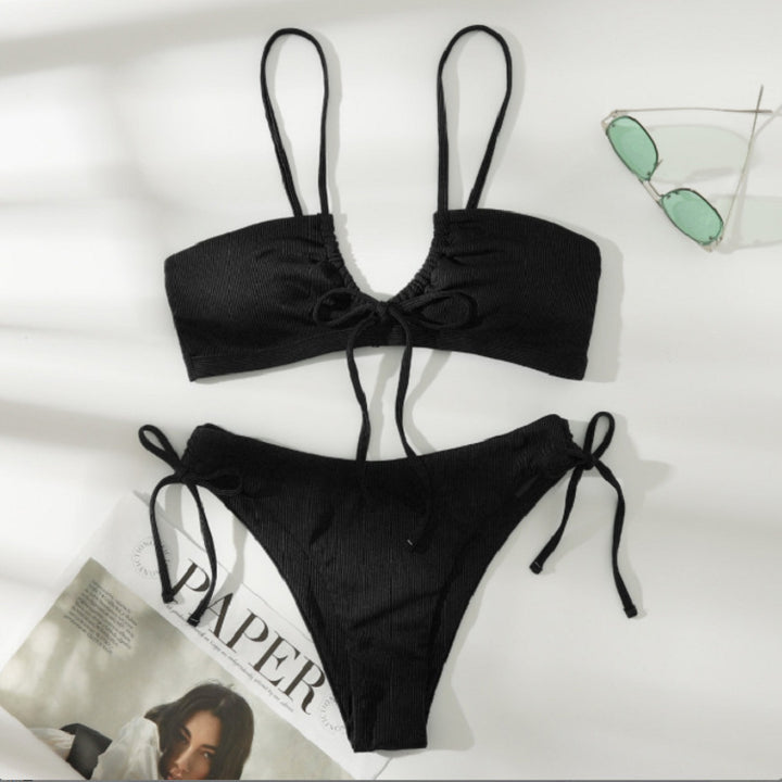 Women's bandeau bikini with adjustable wrap detail Mune Fashion