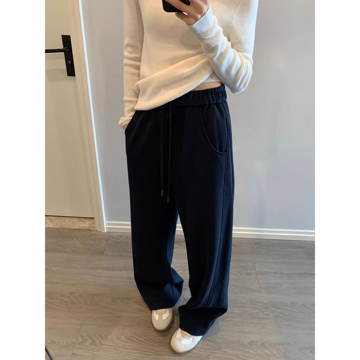 Women's Comfortable and Stylish Wide-Cut Leisure Pants Mune Fashion