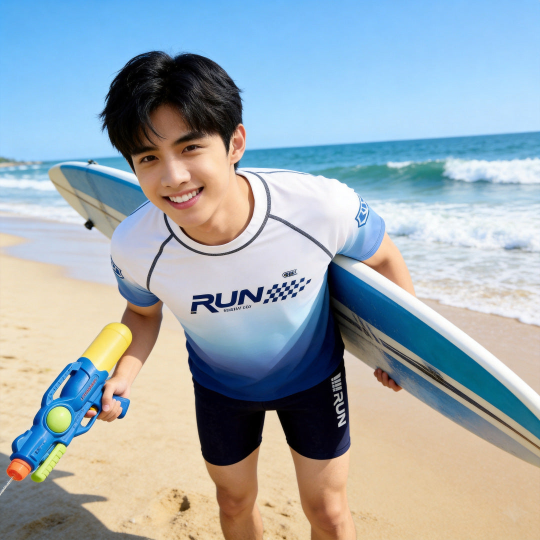 Boys Surf Shirt with UV Protection Mune Fashion