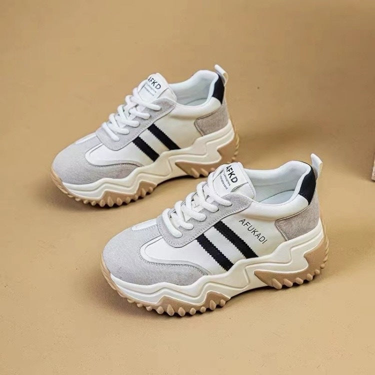 Ladies Chunky Sneakers with ergonomic cushioning and non-slip sole Mune Fashion