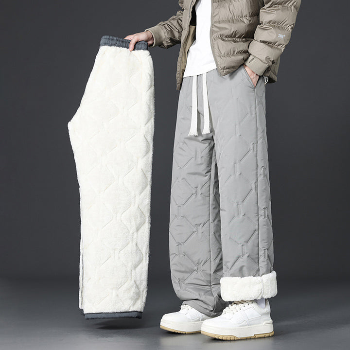 Men's Warm Lined Leisure Pants